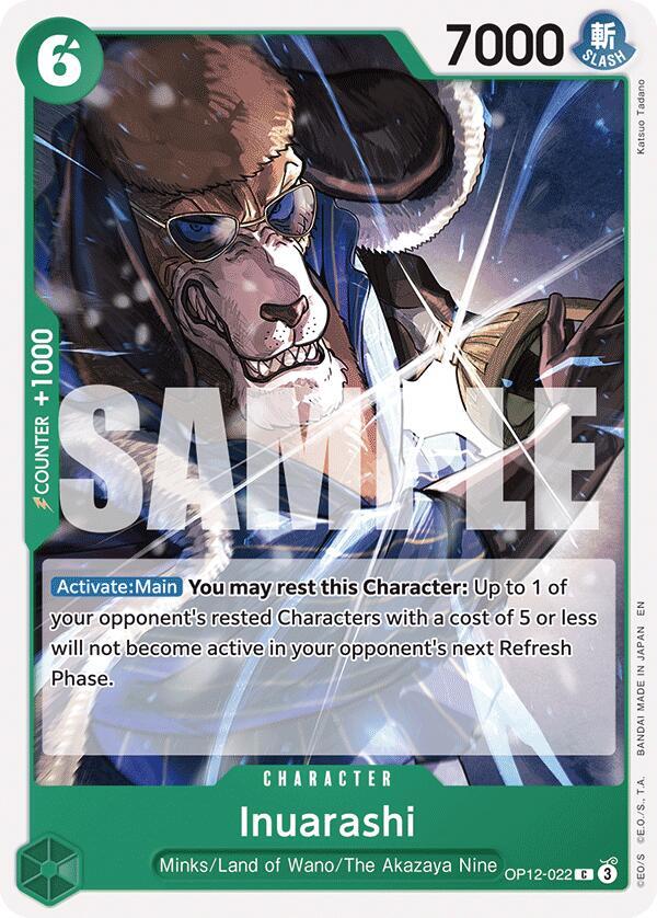 OP12-022 C Inuarashi EN