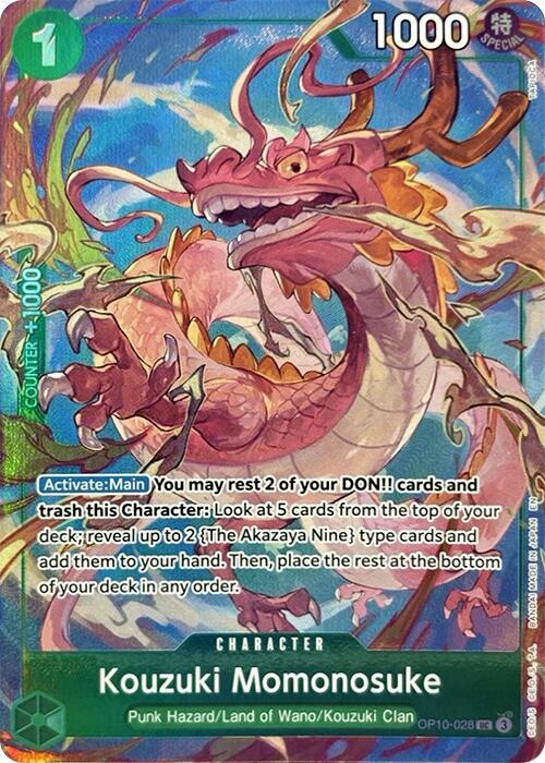 OP10-028 UC Kouzuki Momonosuke (Best Selection Vol.4) EN