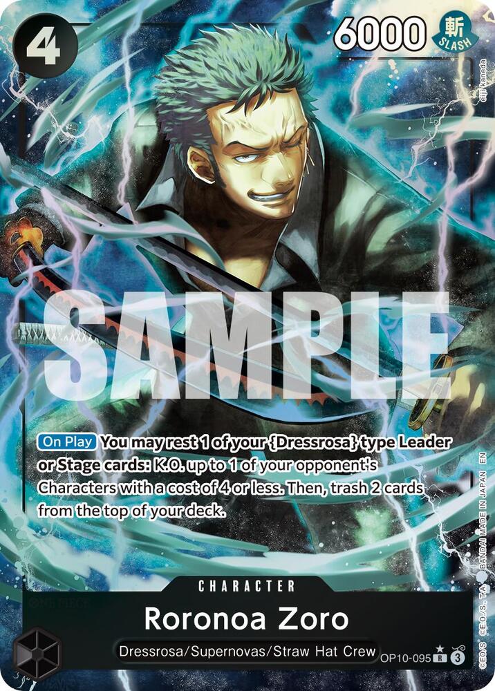 OP10-095 PR Roronoa Zoro EN