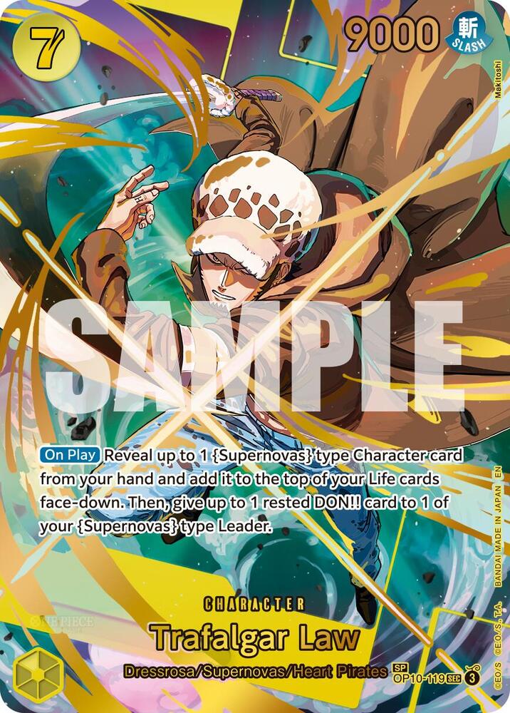 OP10-119 SP Trafalgar Law EN