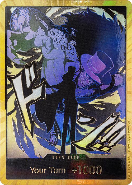 DON!! Card (Rob Lucci) (Gold) EN