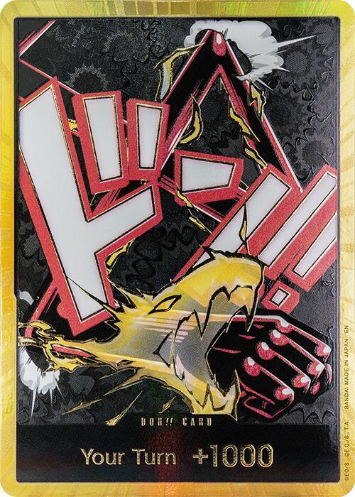 DON!! Card (GEAR4 Luffy) (Gold) EN