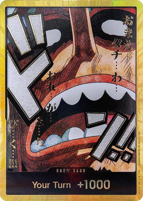 DON!! Card (Usopp) (Gold) EN