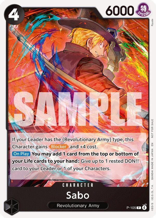 P-105 Sabo (Store Tournament 2025 Vol. 4) EN