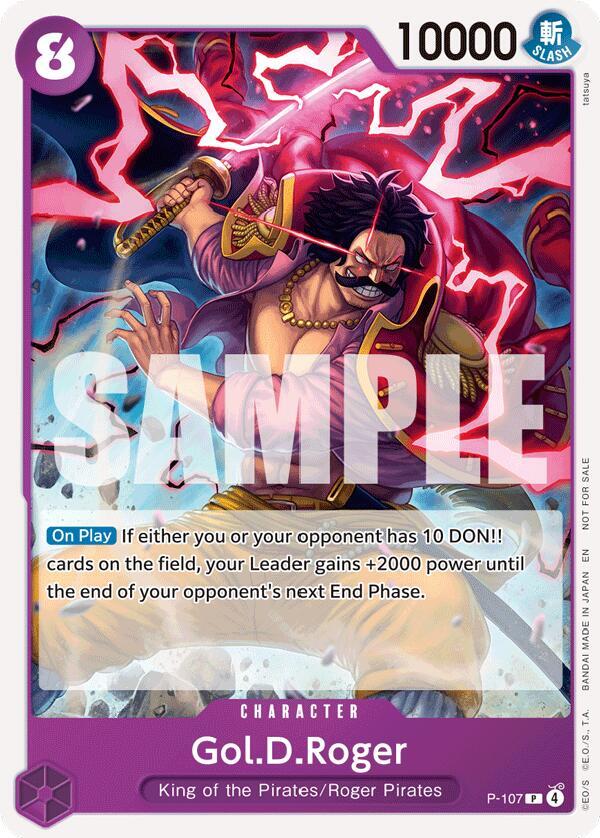 P-107 Gol.D.Roger (Store Tournament 2025 Vol. 4) EN