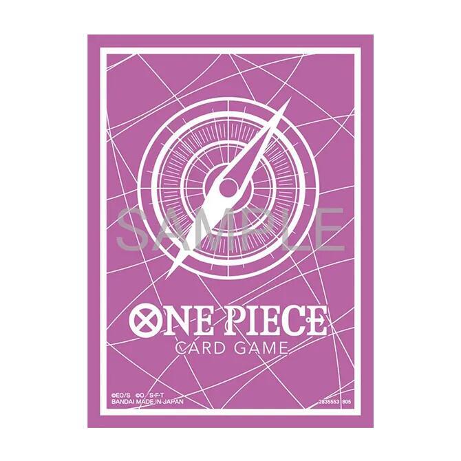 One Piece Card Game Official Sleeves: Assortment 13 - Standard Purple