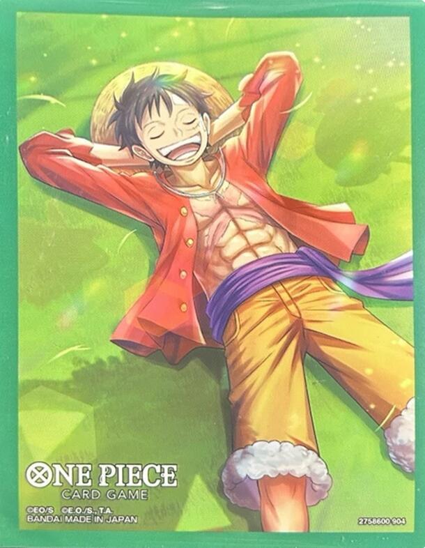 One Piece Card Game: Starter Deck EX: Gear 5 Official Sleeves - Monkey.D.Luffy
