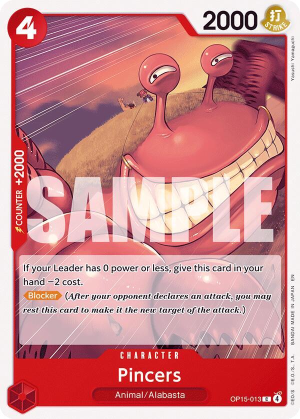 OP15-013 C Pincers EN