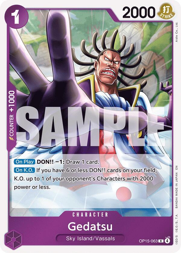 OP15-063 R Gedatsu EN