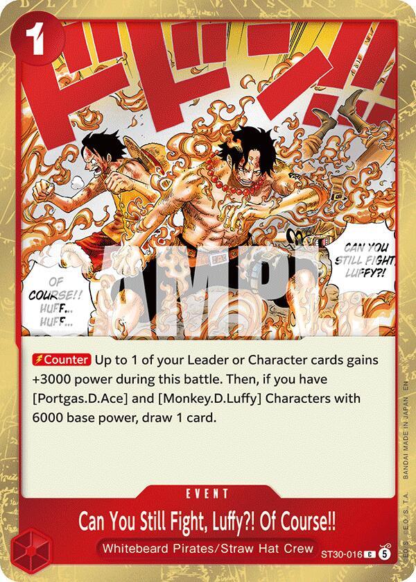 ST30-016 C Can You Still Fight, Luffy?! Of Course!! EN