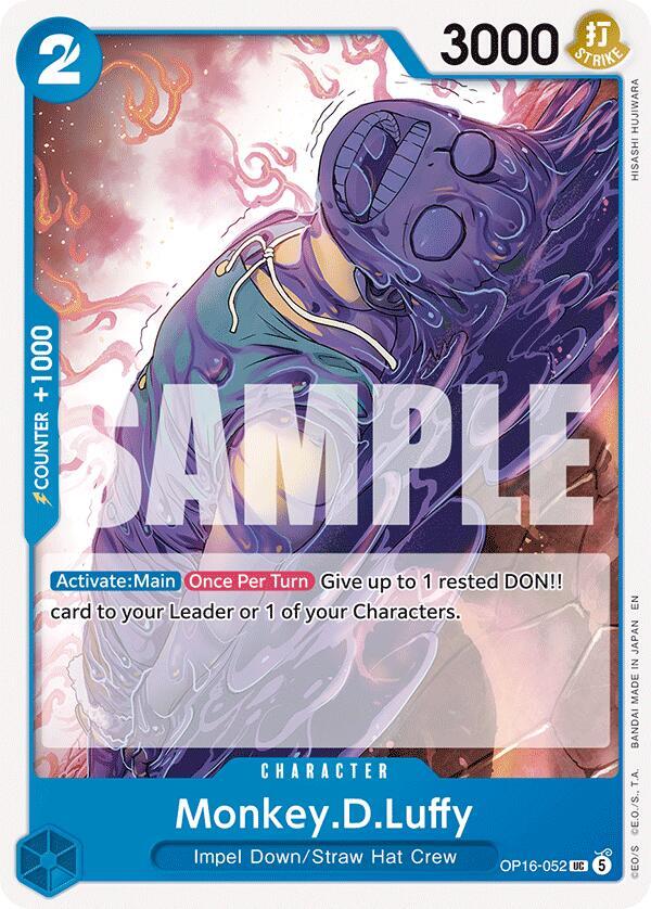 OP16-052 UC Monkey.D.Luffy EN