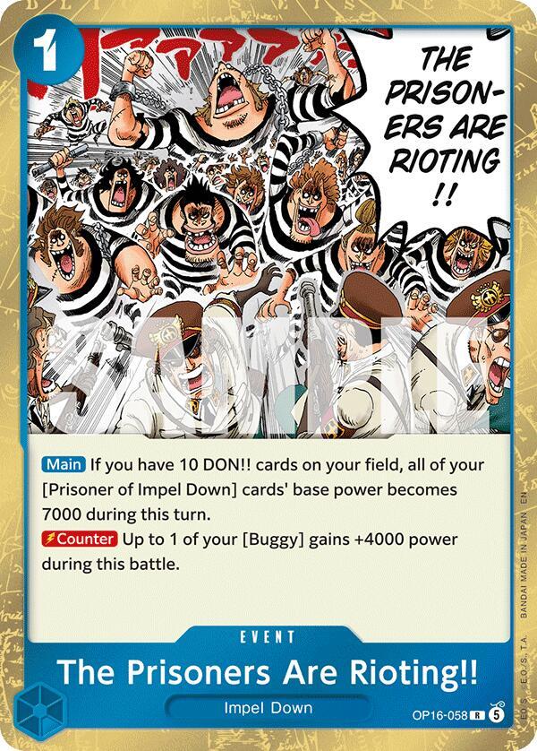 OP16-058 R The Prisoners Are Rioting!! EN