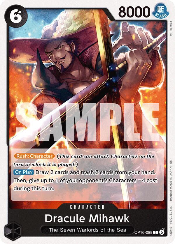 OP16-089 C Dracule Mihawk EN