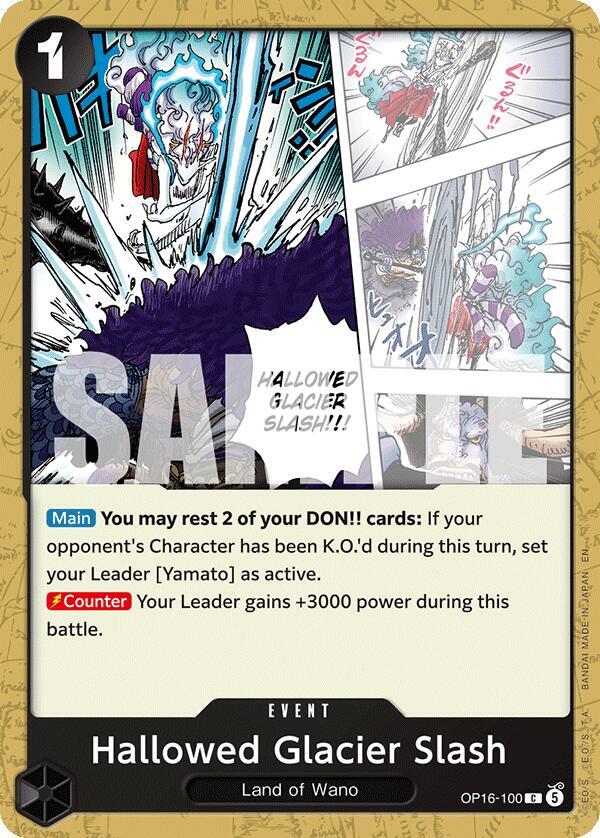 OP16-100 C Hallowed Glacier Slash EN