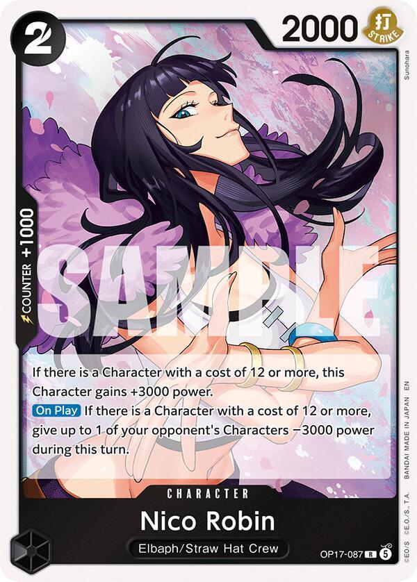 OP17-087 R Nico Robin EN
