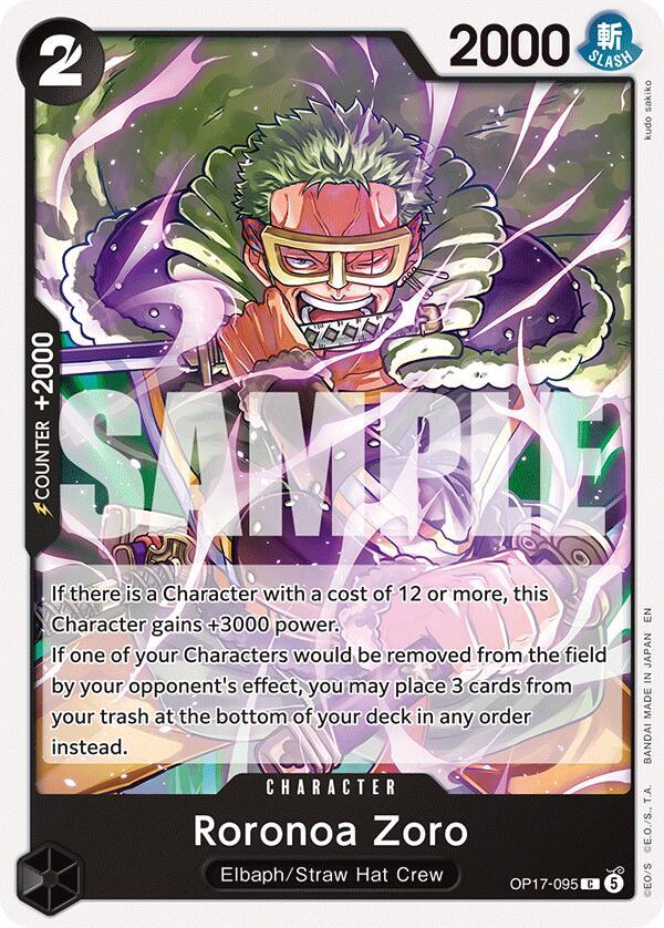 OP17-095 C Roronoa Zoro EN
