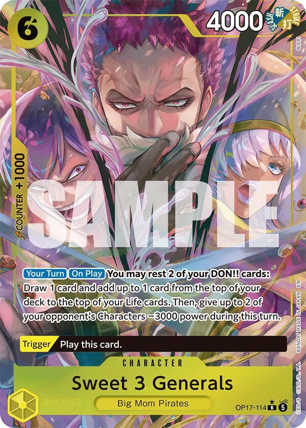 OP17-114 PR The 3 Sweet Commanders EN