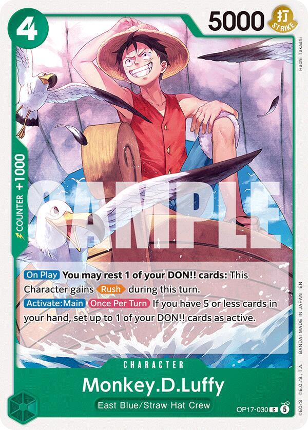 OP17-030 C Monkey.D.Luffy EN