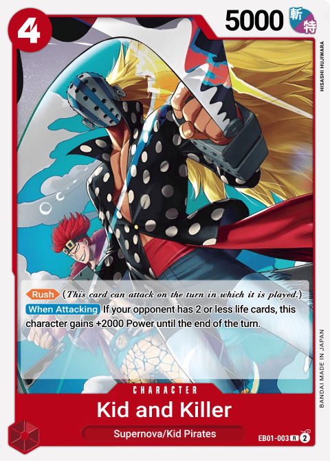EB01-003 R Kid & Killer EN