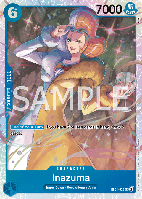 EB01-022 SR Inazuma EN