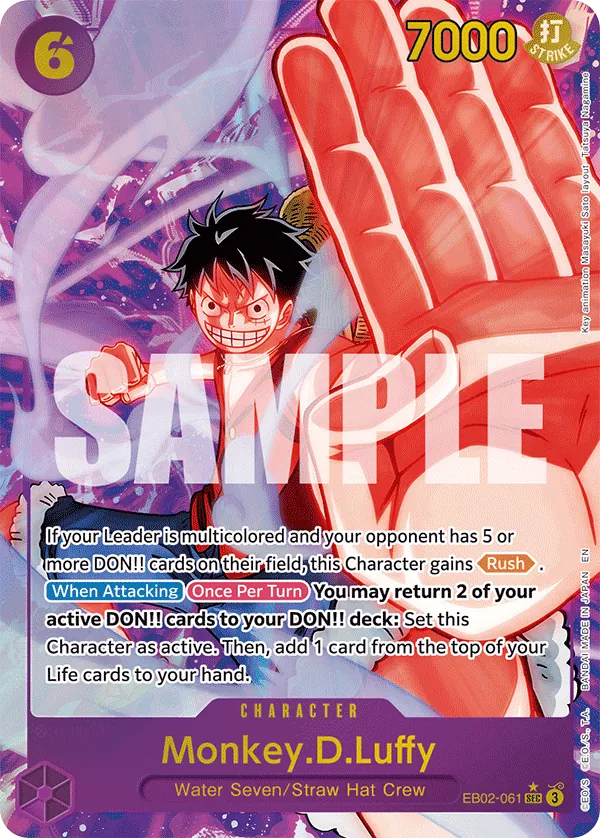 EB02-061 PSEC Monkey.D.Luffy EN