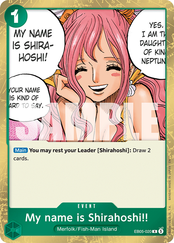 EB05-020 R My name is Shirahoshi!! EN