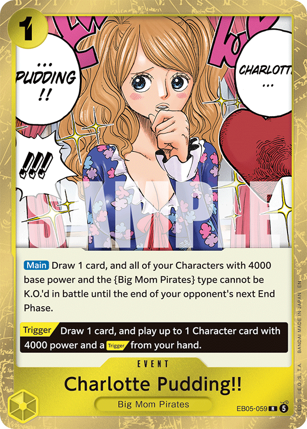 EB05-059 R Charlotte Pudding!! EN