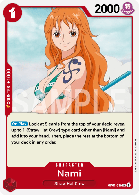 OP01-016 R Nami EN