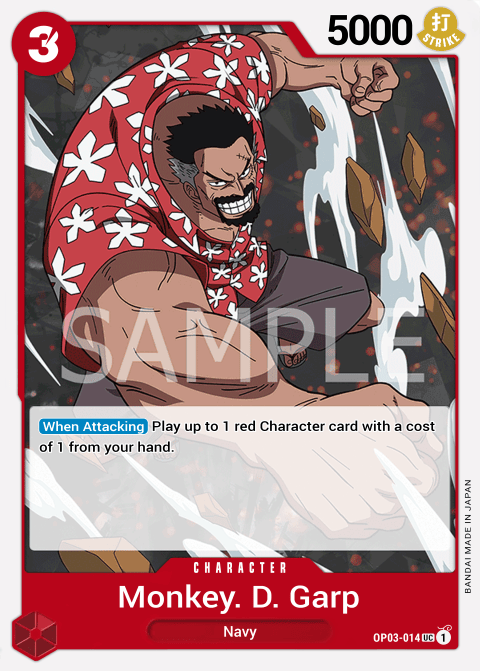 OP03-014 UC Monkey.D.Garp EN