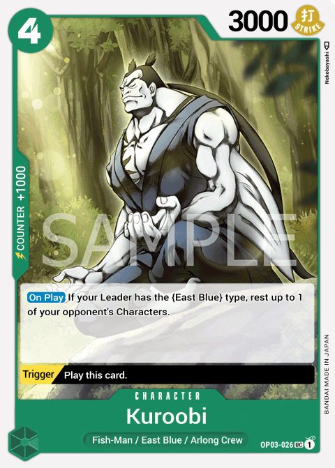OP03-026 UC Kuroobi EN