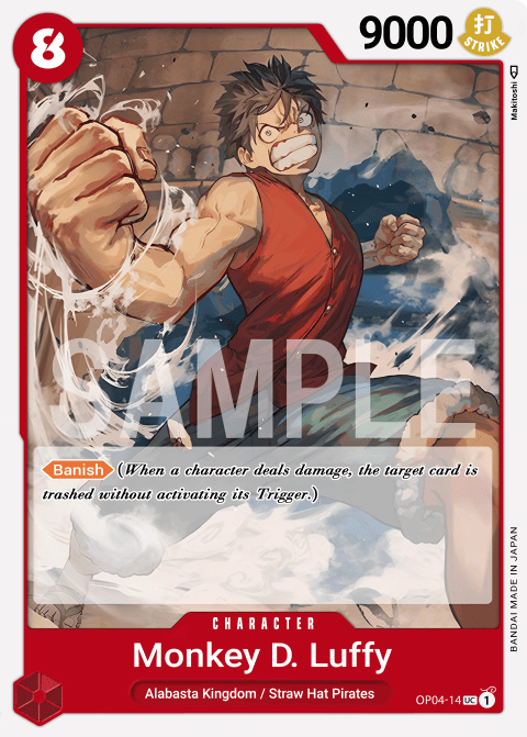 OP04-014 UC Monkey.D.Luffy EN