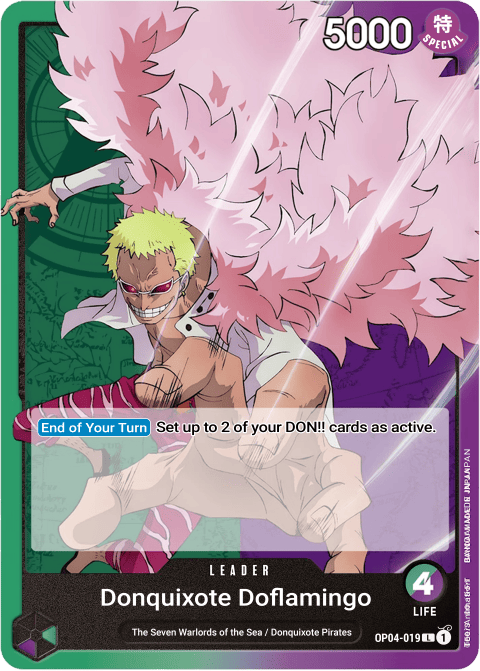 OP04-019 L Donquixote Doflamingo EN