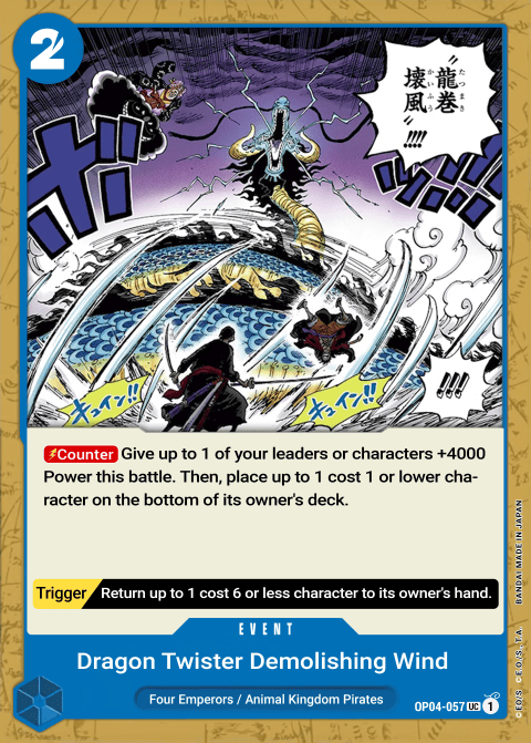 OP04-057 UC Dragon Twister Demolition Breath EN