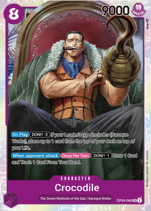 OP04-060 SR Crocodile EN