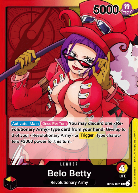 OP05-002 L Belo Betty EN