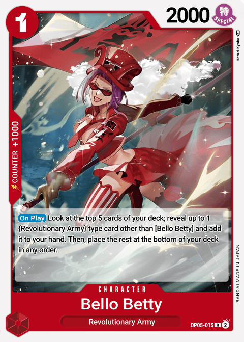 OP05-015 R Belo Betty EN