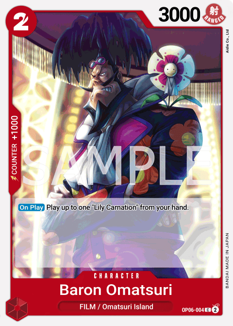 OP06-004 C Baron Omatsuri EN