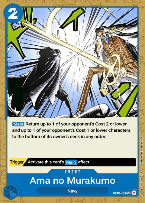 OP06-056 UC Ama no Murakumo Sword EN