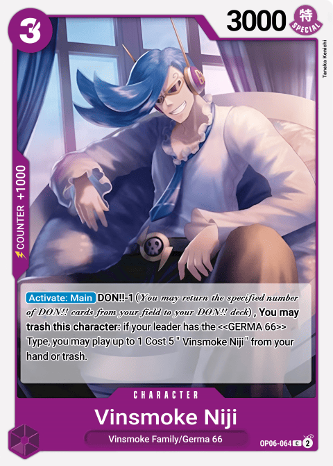 OP06-064 C Vinsmoke Niji EN