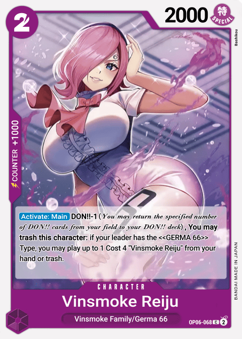 OP06-068 C Vinsmoke Reiju EN