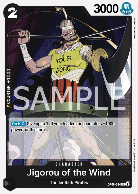 OP06-084 C Jigoro of the Wind EN
