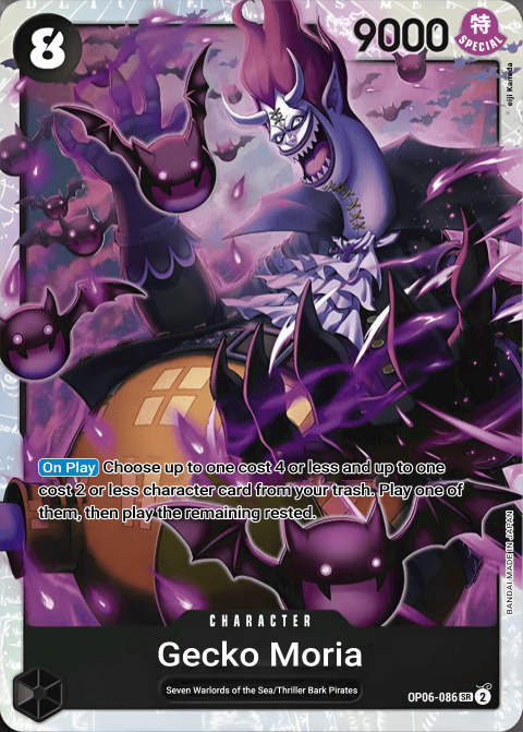 OP06-086 SR Gecko Moria EN