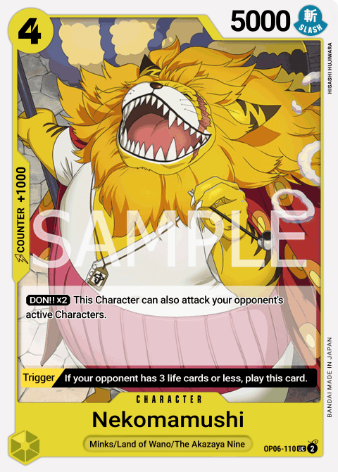 OP06-110 UC Nekomamushi EN