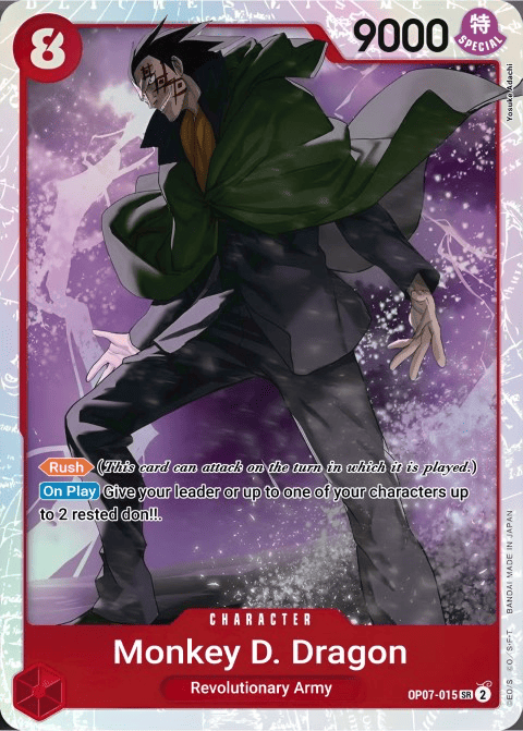 OP07-015 SR Monkey.D.Dragon EN
