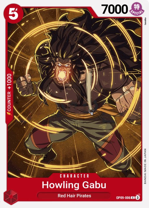 OP09-006 C Howling Gab EN