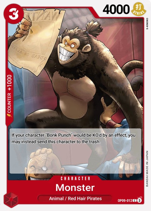 OP09-012 C Monster EN