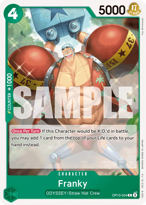OP10-034 C Franky EN