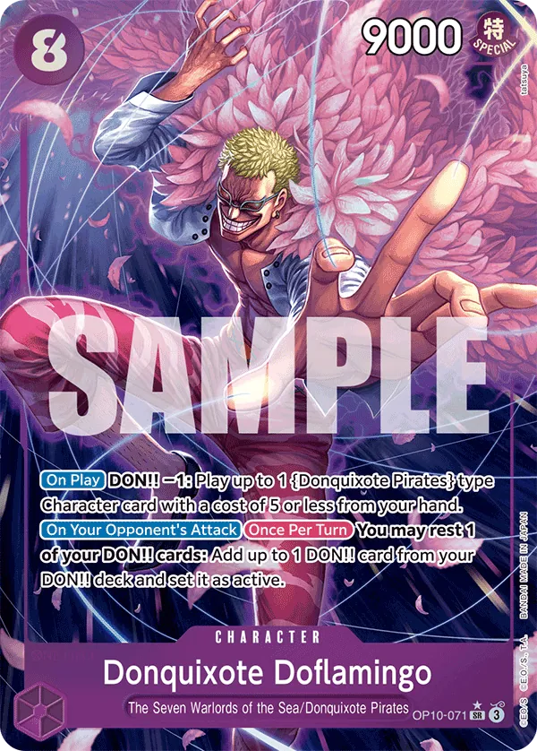 OP10-071 PSR Donquixote Doflamingo EN