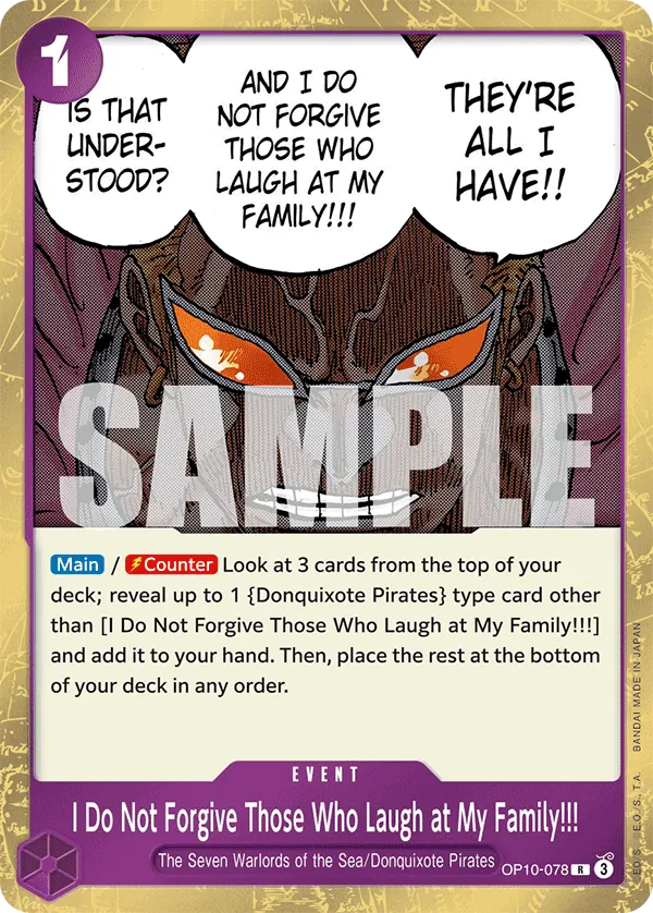OP10-078 R I Do Not Forgive Those Who Laugh at My Family!!! EN