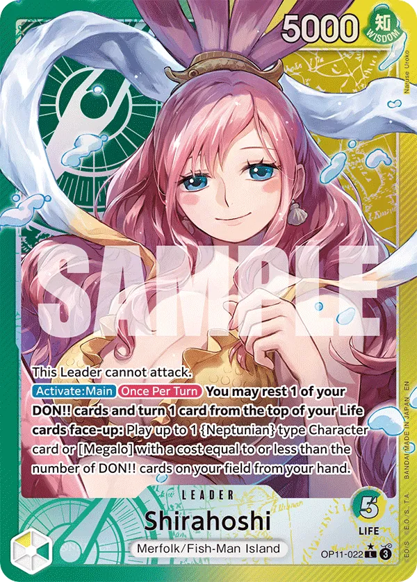OP11-022 PL Shirahoshi EN